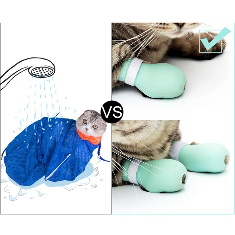 Pet Shose 4 шт./лот силиконовая обувь с защитой от царапин для кошек ботинки