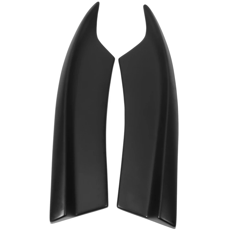 2Pcs Rear Bumper Lip Splitter Winglet Apron for 2015-2019 Dodge Charger Srt Black |