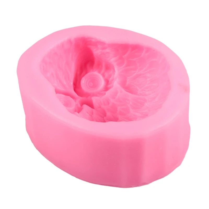 Силиконовая форма для торта/мыла в форме Совы (случайный цвет)| |