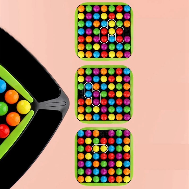 

Rainbow Ball Matching Game Parent-Child Interaction Bump Training Concentration Logical Thinking Kids Educational Toys