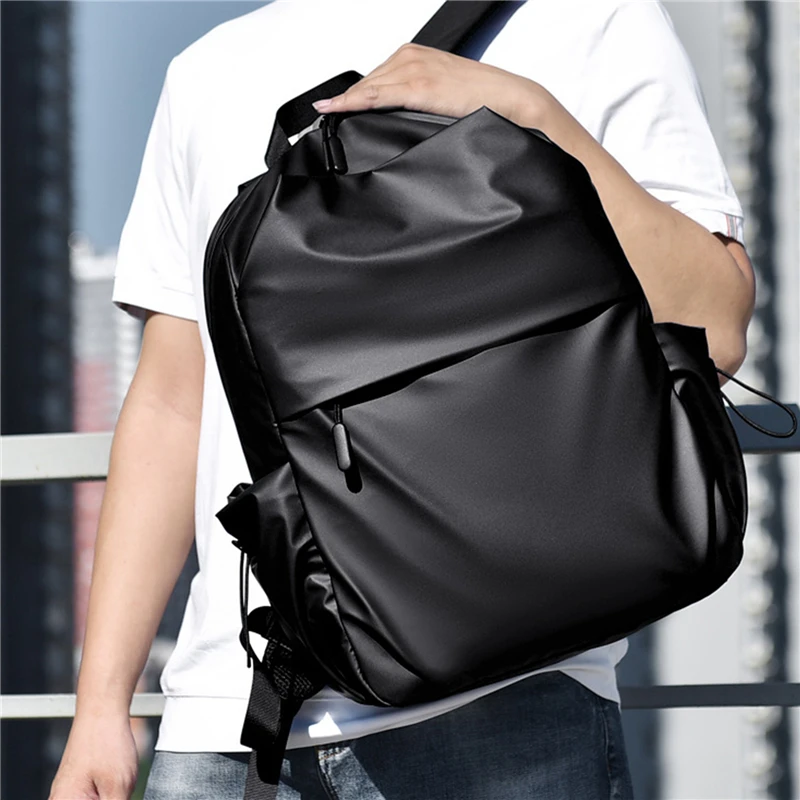 

Breathable Backpack Multi-functional Student Bag Maternity Backpacks Business Notebook Bag Solid Color New