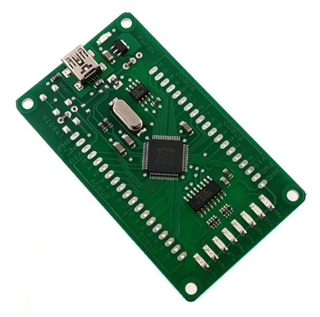 FT2232HL макетная плата FT2232H мини usb накопитель Бесплатная плата|Детали и аксессуары