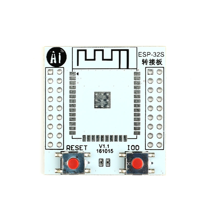 2 шт = ESP32 ESP-WROOM-32 беспроводного доступа Wi-Fi Интернет вещей Wlan BLE модуль + ESP-32S плата