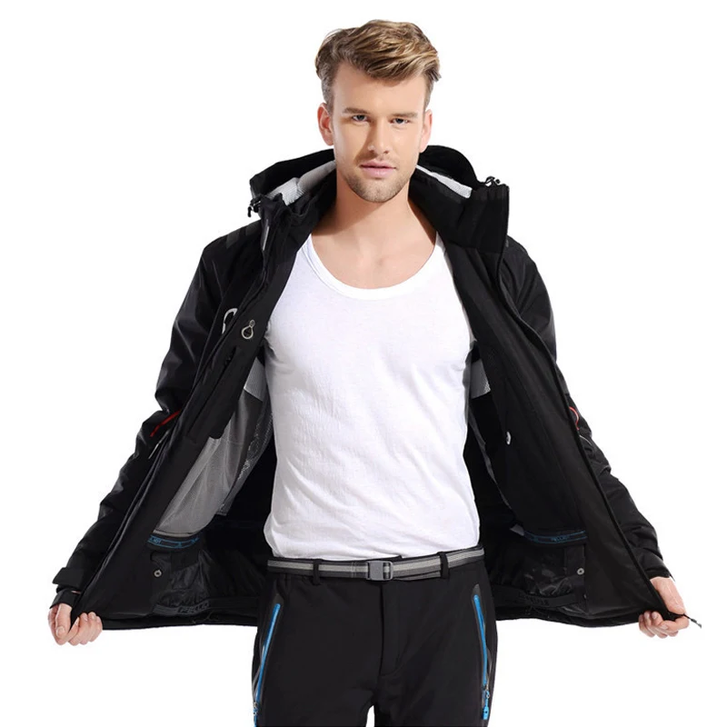 Костюм лыжный мужской водонепроницаемый дышащий для сноуборда и | Спорт