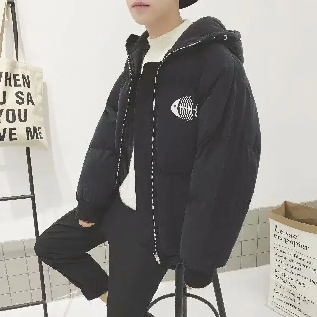 2020 men's clothing new cotton thickened coat bread autumn winter cotton-padded jacket to keep warm | Мужская одежда