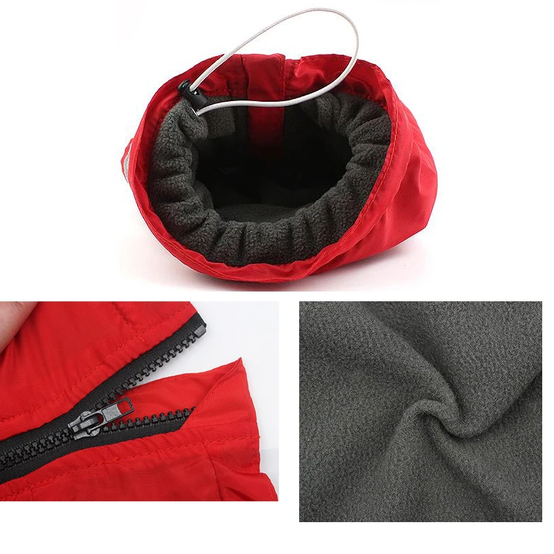 

New Waterproof Pet Dog Outfit Warm Dog Jacket for Medium Large Dogs Golden Retriever Husky Reflective Zipper Dog Clothes