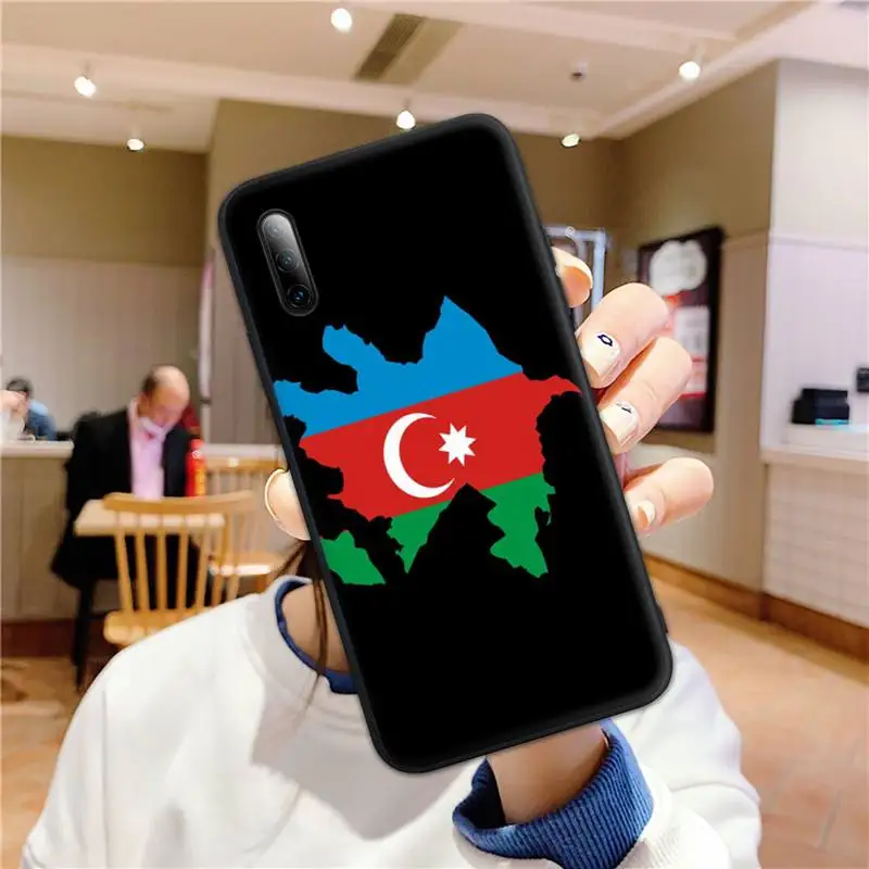 

Azerbaijan buta flag Black Soft Shell Phone Case for redmi 4X 5plus 6 6A7 7A 8 8A 9 note 4 8T 8pro 9 pro Case