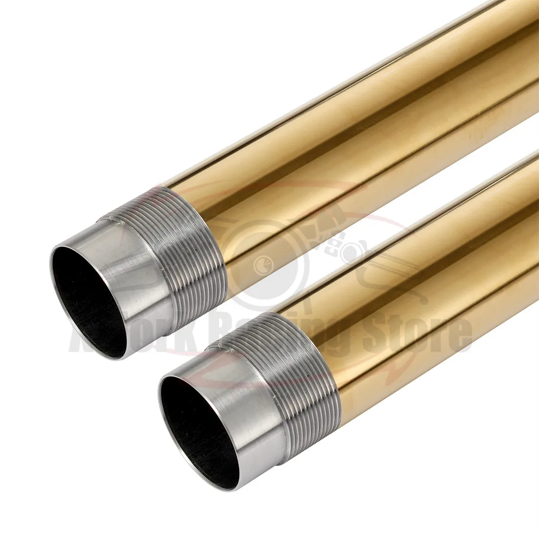 Внутренние трубки вилки для мотоцикла Gold 1 пара Suzuki RGV250 VJ22 41x522 мм 51110 22D00|Защита от