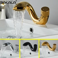 bakala modern washbasin design bathroom faucet mixer waterfall hot and cold water taps for basin of bathroom br 10004a