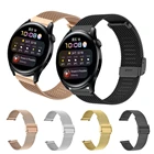 Ремешок металлический для наручных часов Huawei Watch 3  Pro  GT 2 Pro  GT2 42 мм 46 мм, браслет для Samsung Galaxy Watch 3 41 мм 45 мм