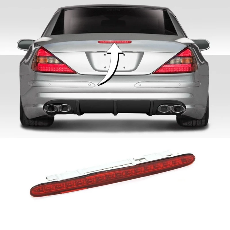 

Third High Mount Brake Rear Stop Tail Light Lamp for Mercedes Benz SL R230 2001-2011 Brake Light Tail Light A2308200656