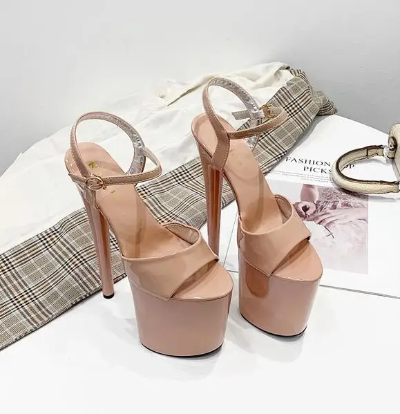 

2020 new sandals stage 20cm stage show sandals women's shoes