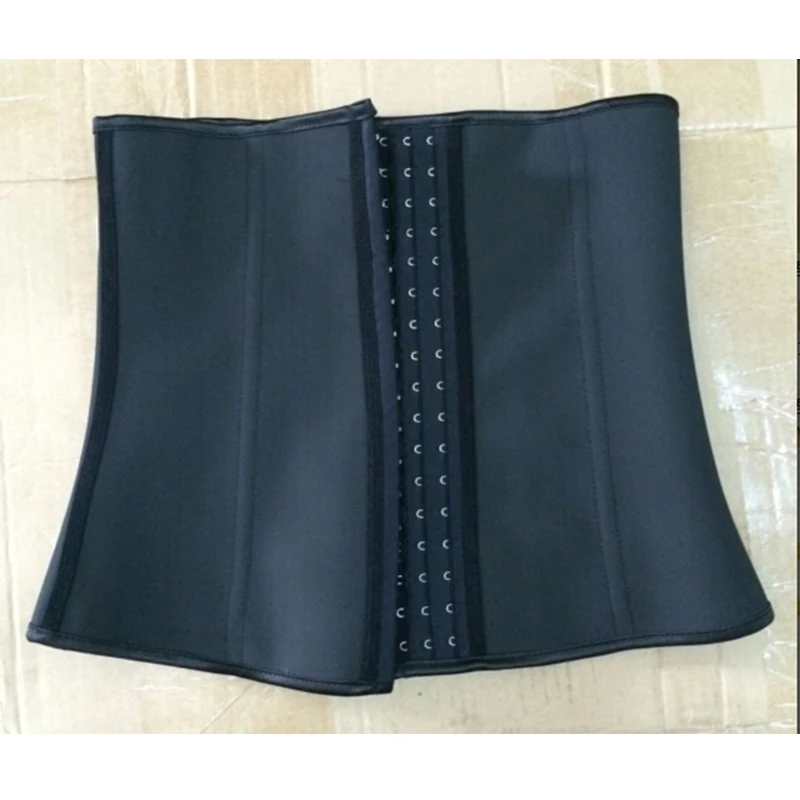 Корсеты из латекса с 4 стальными костями корсет для тренировок большие размеры