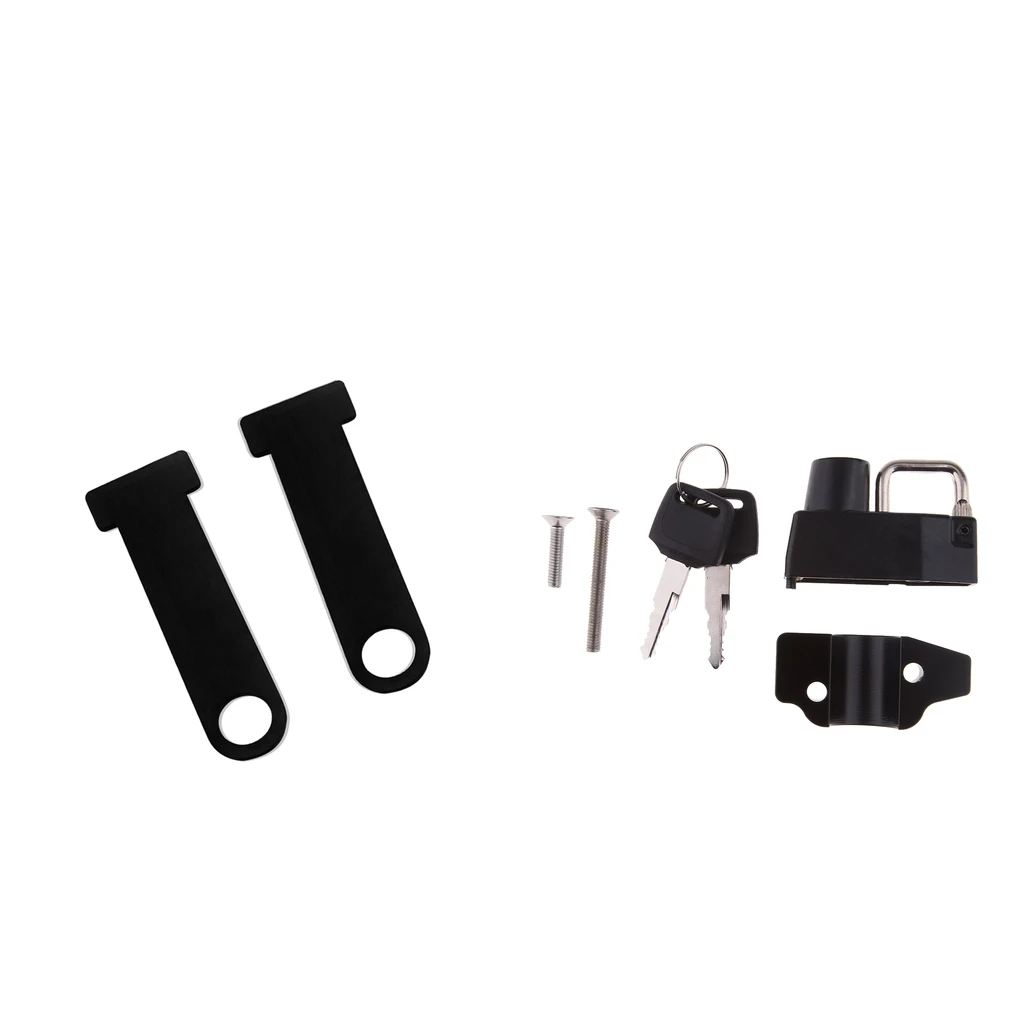 Замок на шлем MagiDeal 2 шт. крепление + замок для мотоцикла Yamaha |