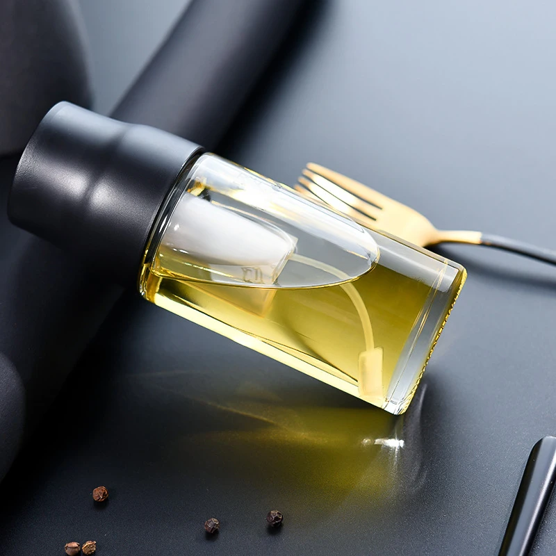 Holaroom Quantitative Spray Oil Bottle Sauce Vinegar Seasoning Cruet Leakproof Seal Olive Oil Sprayer aceitera spray BBQ Tool