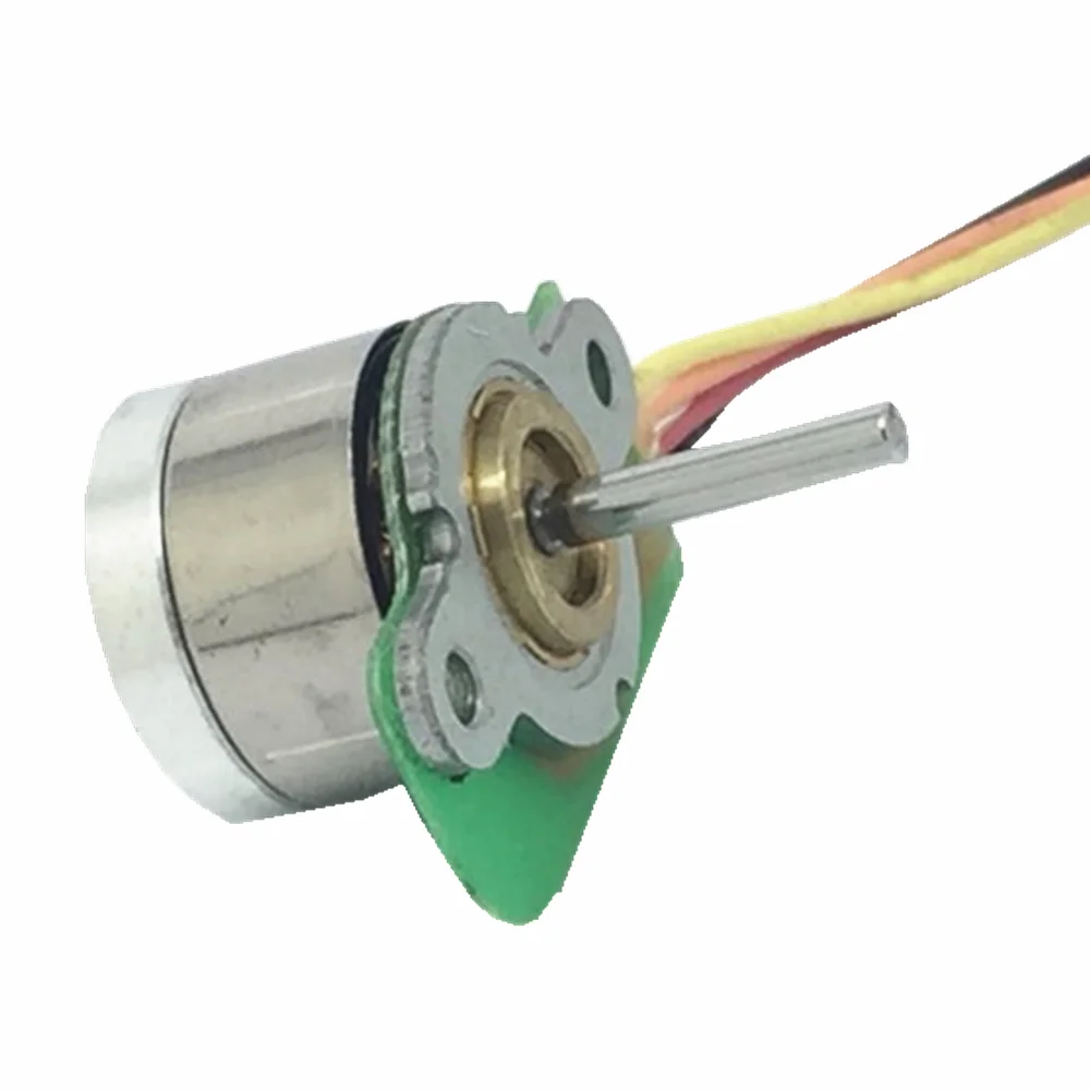 Трехфазный 4 проводной бесщеточный двигатель прецизионный микро постоянного