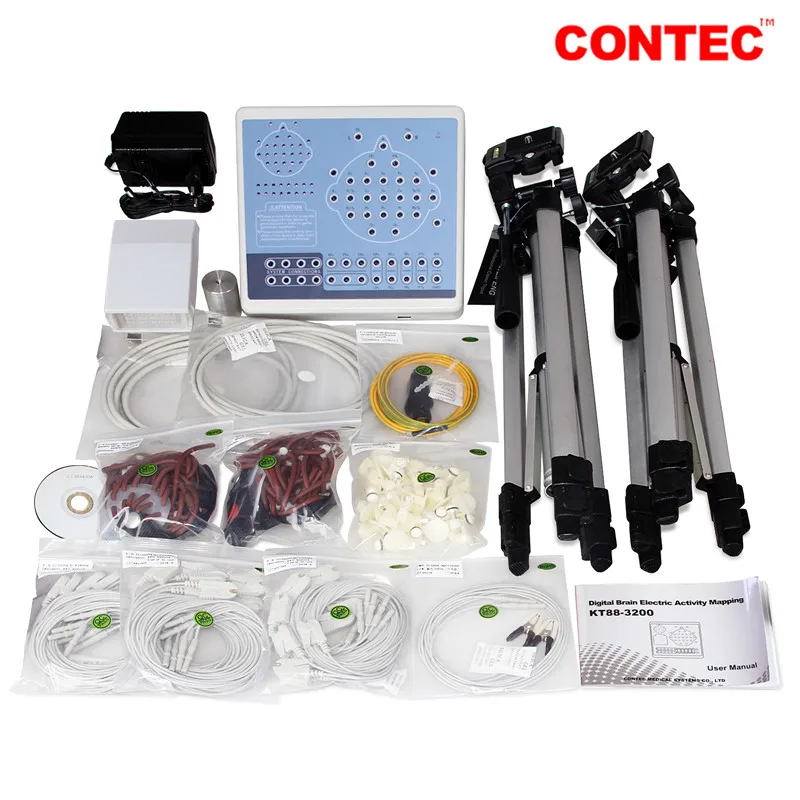 Бренд CONTEC цифровой электрический диктофон ЭЭГ машина картографическая система