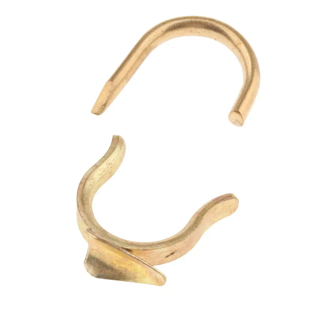 2 шт. музыкальный инструмент большой палец крюк труба клапан скользящий для трубы