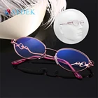 Очки для чтения KAEDEK женские, с прозрачными линзами, с защитой от голубого света, для работы за компьютером, 2019 диоптрии, + 1, 1,5, 2, 3