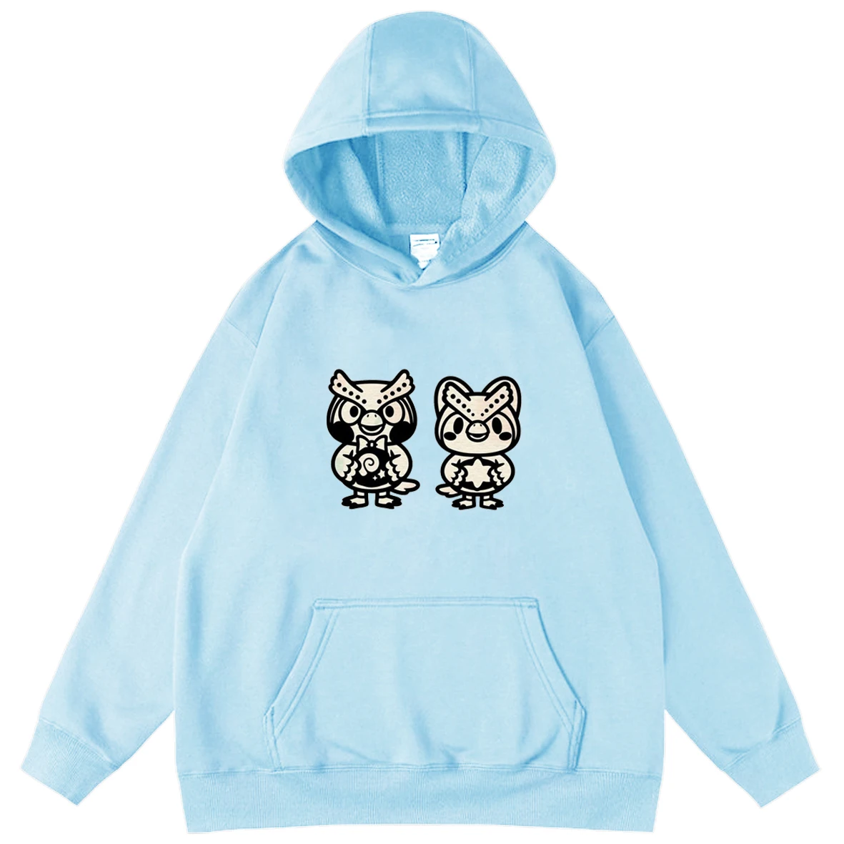 

Animal Crossing Mens Oversized Sweatshirt Long Sleeve Hooded Hoody Tops Harajuku Streetwear Boy Teens Fleece Fun Anime Hoodie