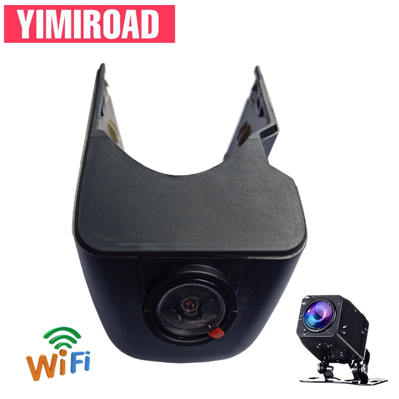 YIMIROAD Novatek 96675 AD2-D WI-FI Видеорегистраторы для автомобилей для Audi A6 c6 c7 4f A5 A4 b7 b8 TFSI Avant A3 A7 4g(ТТС) Q5 Q7 TT mk2 S7 Авто два dvr' ы