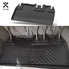 Грузовой вкладыш для Toyota Sienna XL30 XL40, коврик для багажника, водонепроницаемый противогрязевой прочный ковер, специализированные аксессуары для салона автомобиля 11-20