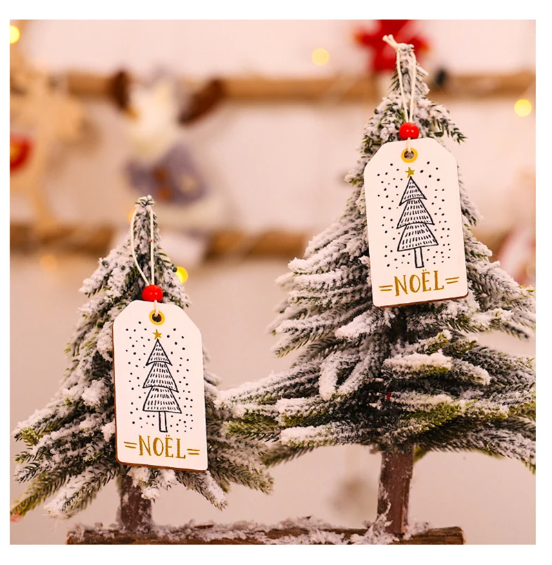 2 предмета деревянный окрашенный красочный автомобиль елка Рождественские