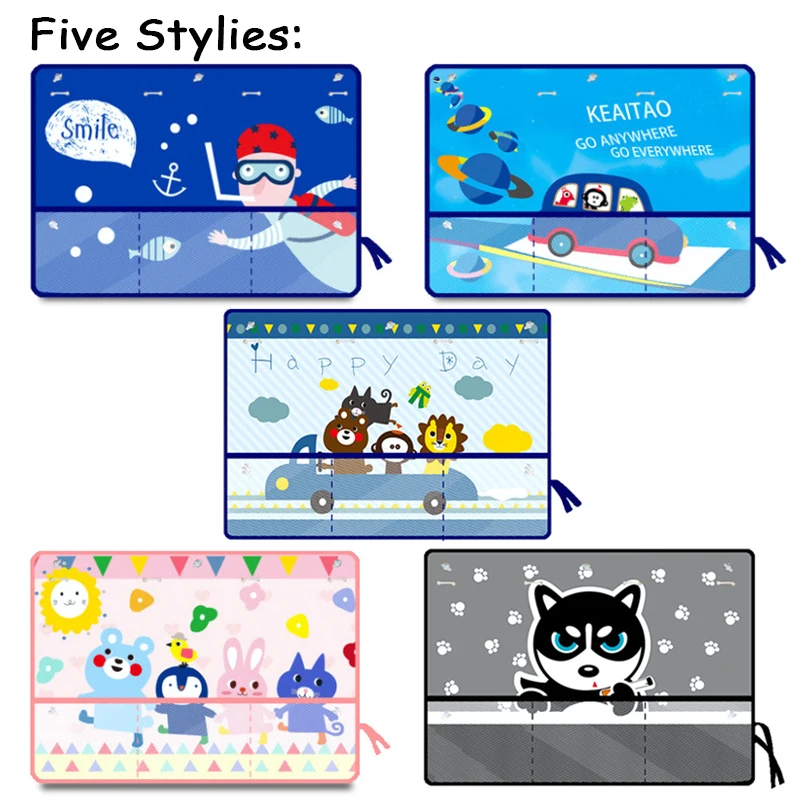 Мультяшные автомобильные солнцезащитные занавески для Mini Cooper Volkswagen VW Polo Passat B7 B8