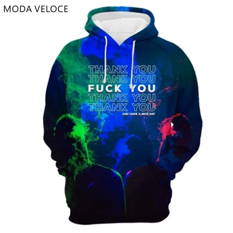 MODAVELOCE &quotспасибо&quot толстовка из полиэстера с шерстью уличная Мужская хип-хоп