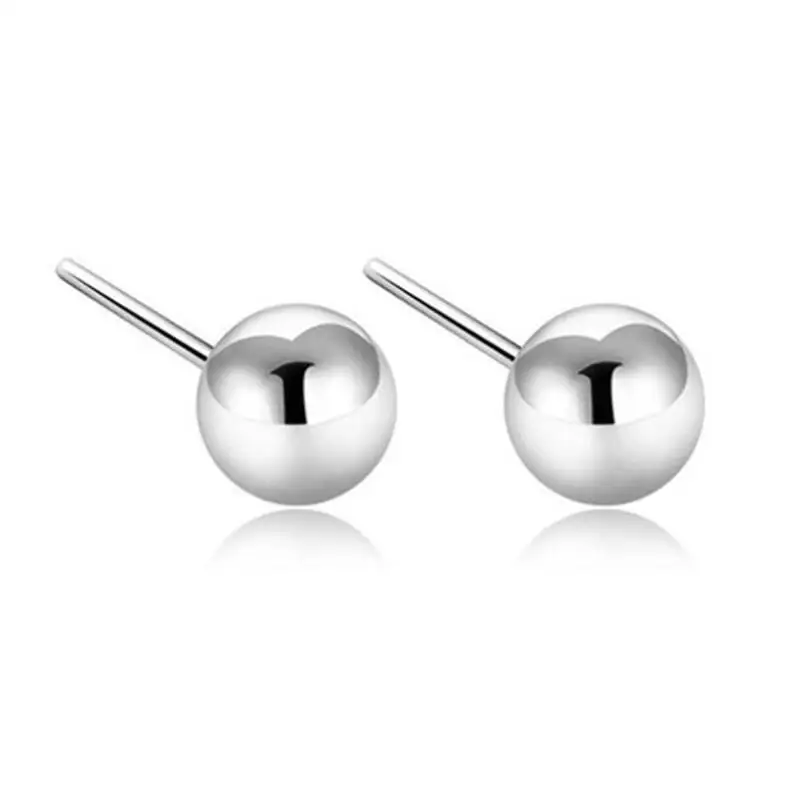 Милые мини серьги для женщин девушек 925 серебряные серьги-гвоздики 2020 хрящевой