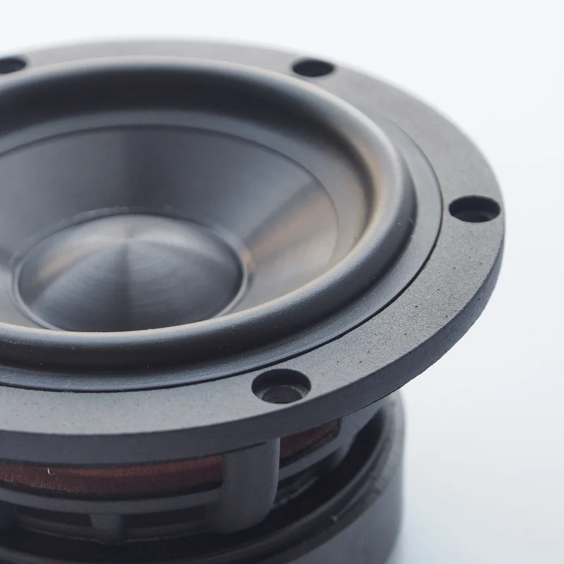 1 шт. Аудио Labs 4 ''Hifi Midwoofer динамик драйвер керамика смешанный конус двойное литье алюминиевая рама 4/8 Ом опция 50 Вт d120мм