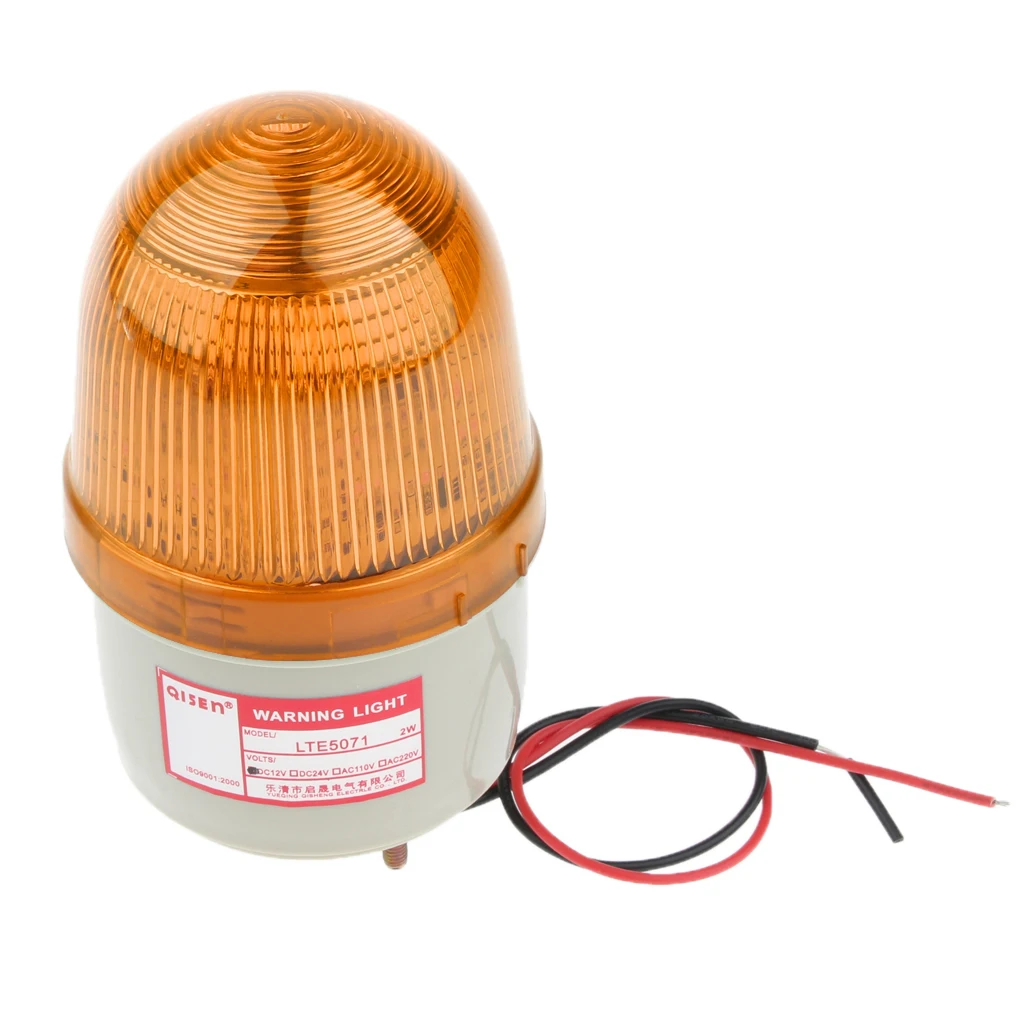 12V со стробоскопической вспышкой/Always on Предупреждение светильник круглый сигнал