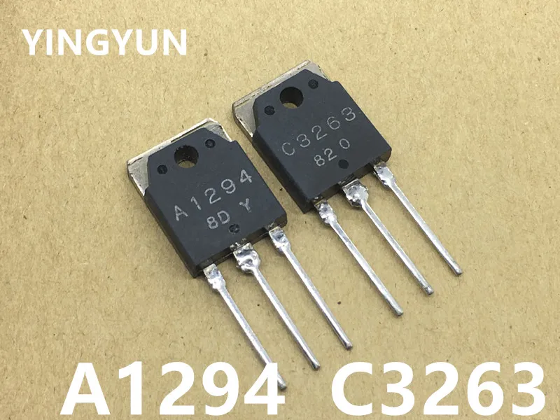 10 шт./лот 5 пар 2SC3263 2SA1294 ( C3263 шт. + A1294) трубка усилителя мощности|Инструменты для