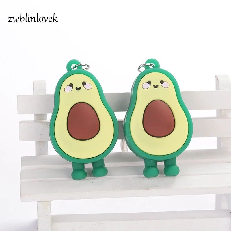 3D мягкий Chaveiro резиновый брелок с авокадо для пар женщин сумка девушек телефон