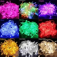 string garland christmas tree fairy lighting luce waterproof 10m 5m 100led 40led home garden party outdoor holiday decoration