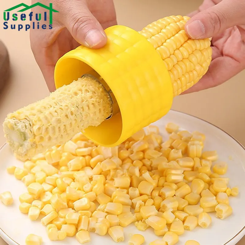 

Corn Peeling Tool Corn Kernel Separator Household Creative and Practical Kitchen Supplies Gadget Corn Thresher Accessory Tools