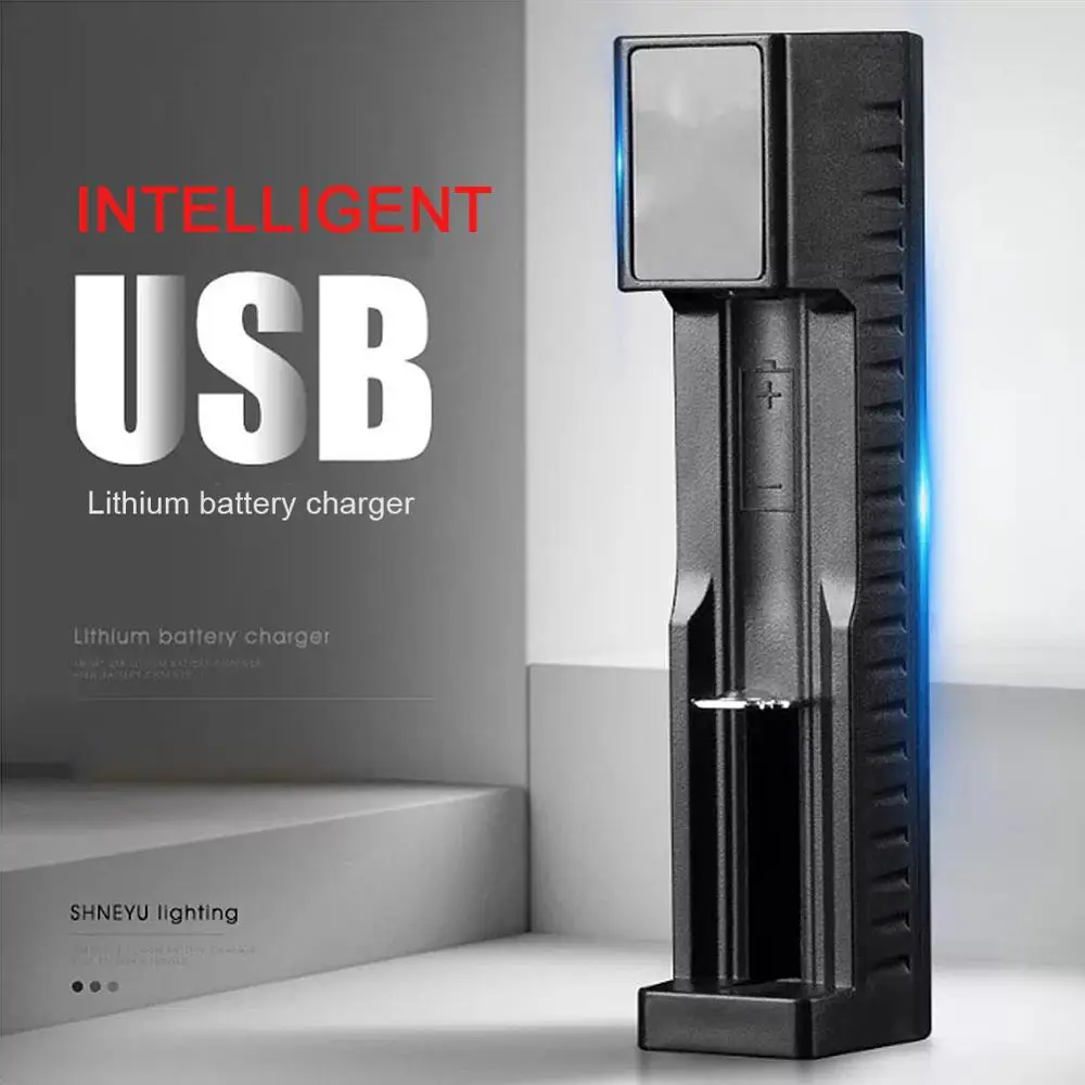 Универсальный USB Батарея Зарядное устройство 3 7 V 18650 Смарт ing Перезаряжаемые