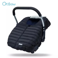 orzbow baby basket car seat cover warm newborn infant carrier cover waterproof baby car seat envelope newborn footmuff in travel