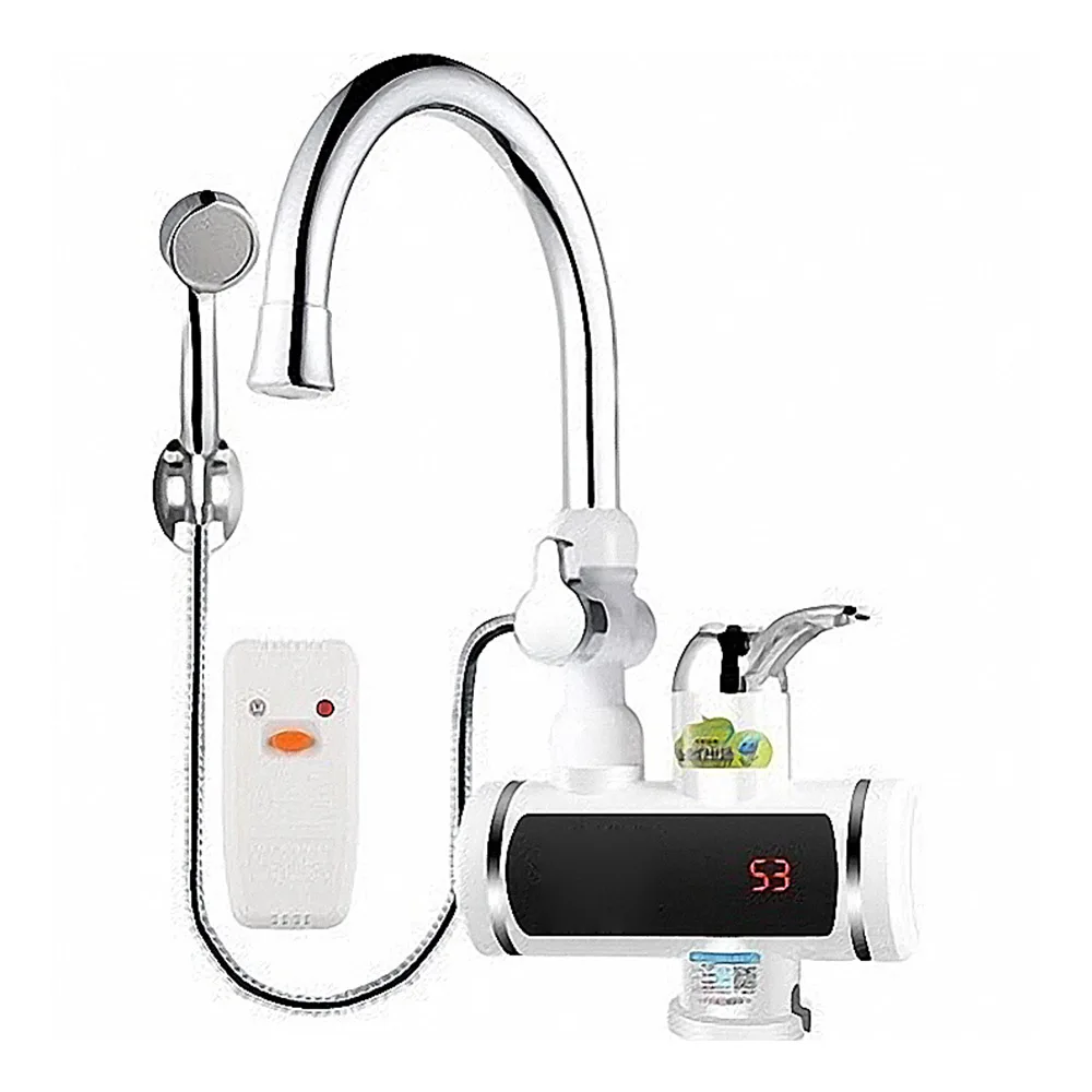 Бытовой термостатический водонагреватель с функциями быстрый нагрев, мини-душ, мгновенный нагрев, электрический аппарат для нагрева воды от AliExpress RU&CIS NEW