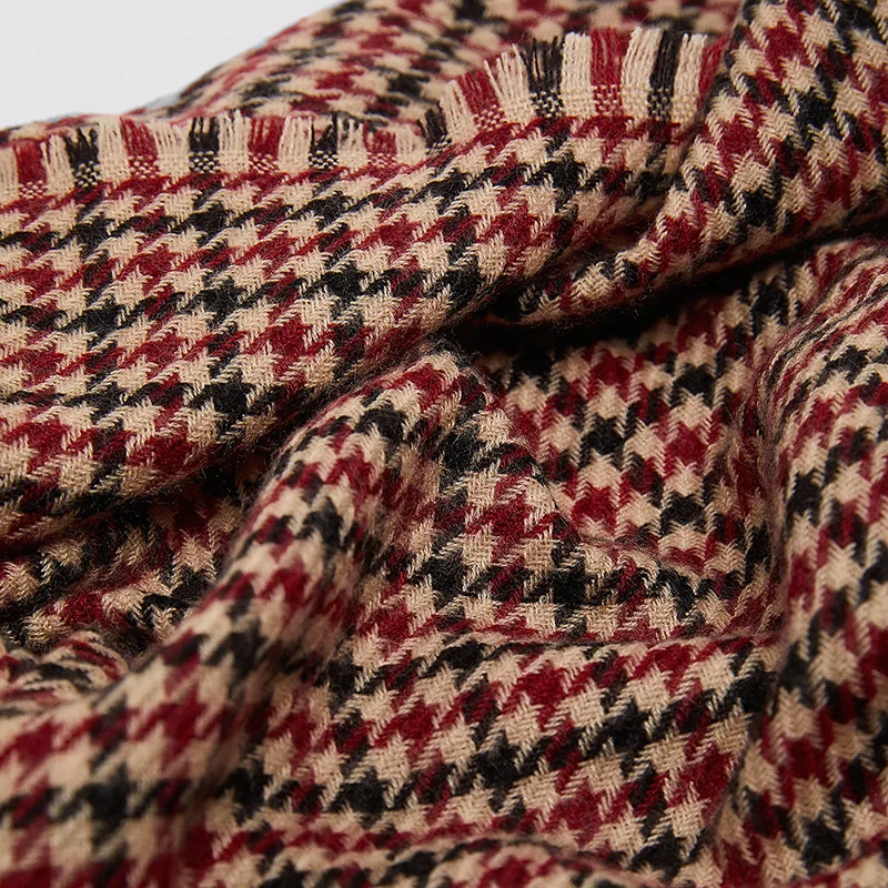 2019 ZA новый клетчатый шарф для женщин осенний и зимний теплый модный мягкий