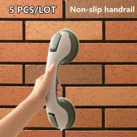 5 PCS/LOT Bathroom Suction Cup Handle Grab Bar for elderly Safety Bath Shower Tub Bathroom Shower Grab Non-slip Handle Rail Grip