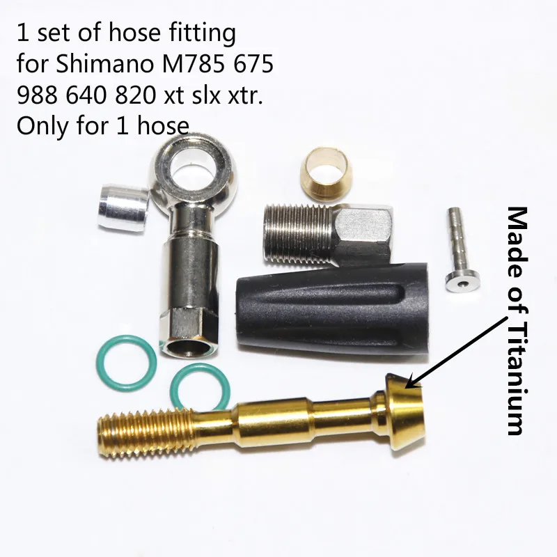 Велосипедная втулка для шланга SHIMANO M785 M675 988 640 820 XT SLX ST zee BH90 - Цвет: option 7