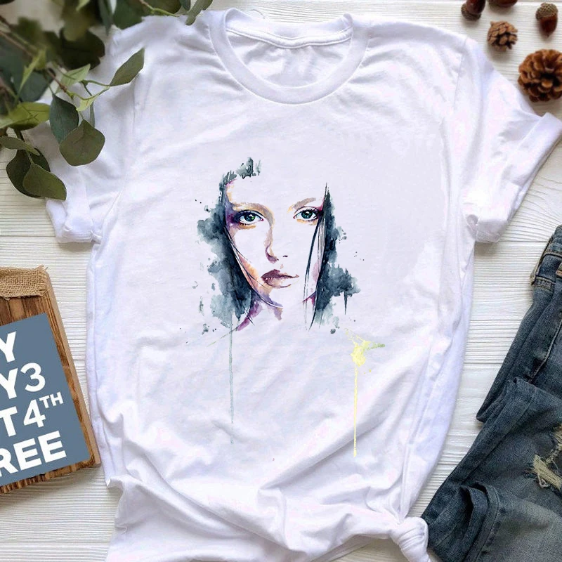 

Summer Cool Girl T Shirt Women Harajuku 90s Hip Hop Style tops Tshirt Casual Femme Ulzzang Casual T Shirt Streetwear Drop ship