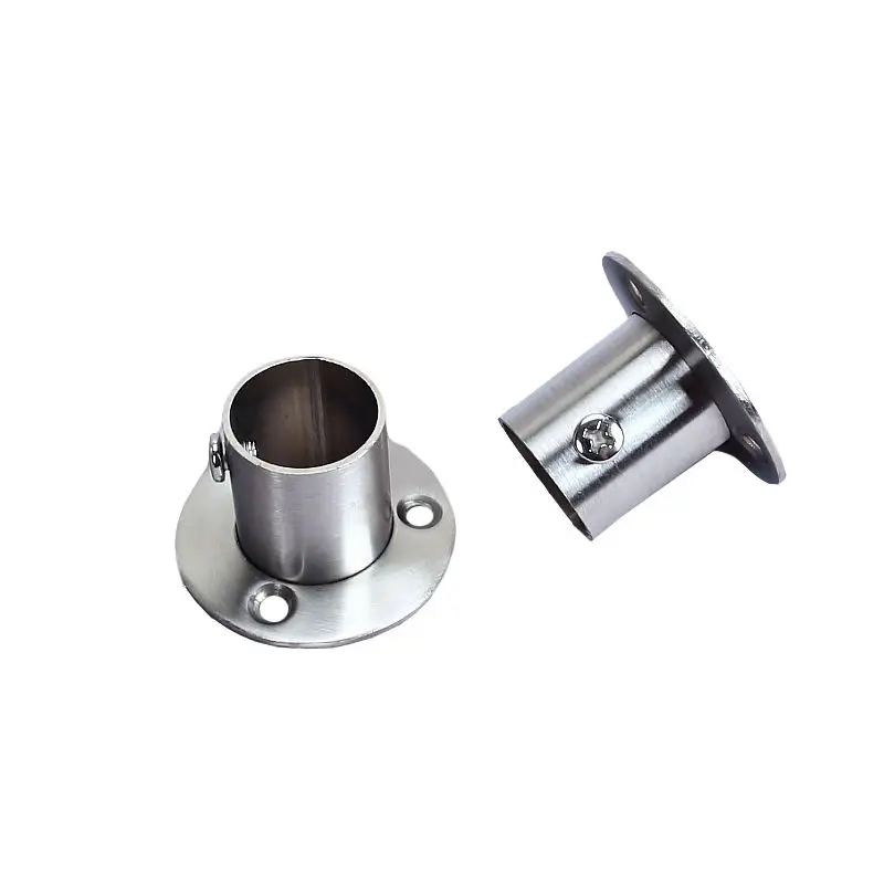 Седло фланца из нержавеющей стали для шкафа вешалка одежды штанги полотенец