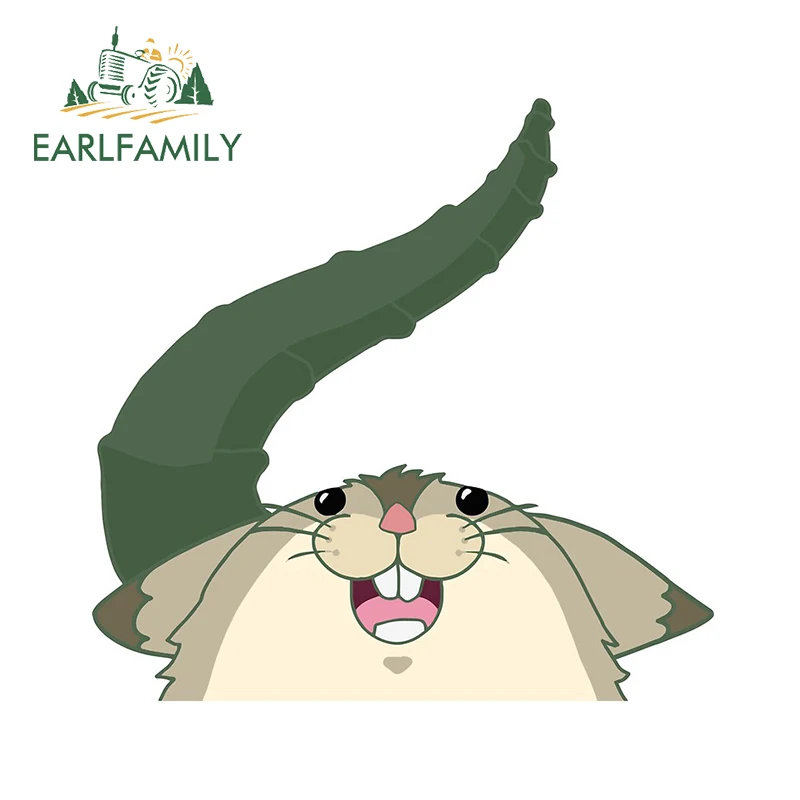 

EARLFAMILY 13 см x 12,8 см для Hamsuke с автомобилем из мультфильма стикеры Ван холодильник наклейка на ветровое стекло Водонепроницаемый устойчивое к ...