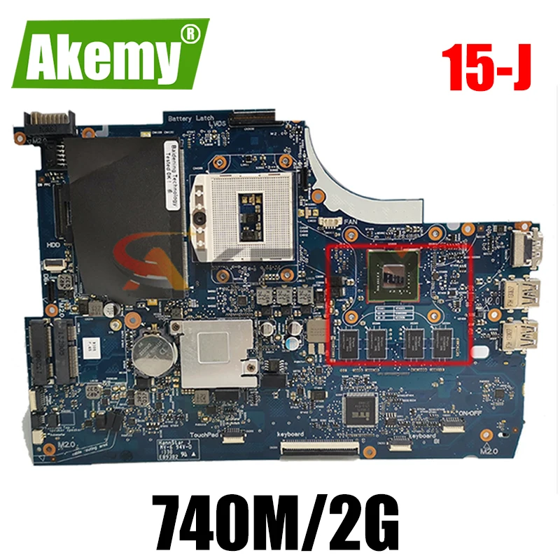 Материнская плата для ноутбука HP ENVY 15-J 15T-J 746447-501 746447-001 6050A2548101-MB-A02HM87 W/ 740M/2G 100%