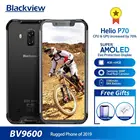 Защищенный смартфон Blackview BV9600, мобильный телефон Helio P70, на базе Android 9,0, 4 Гб + 64 ГБ, AMOLED экран 6,21 дюйма, 5580 мАч, NFC, оригинал, водозащита IP68
