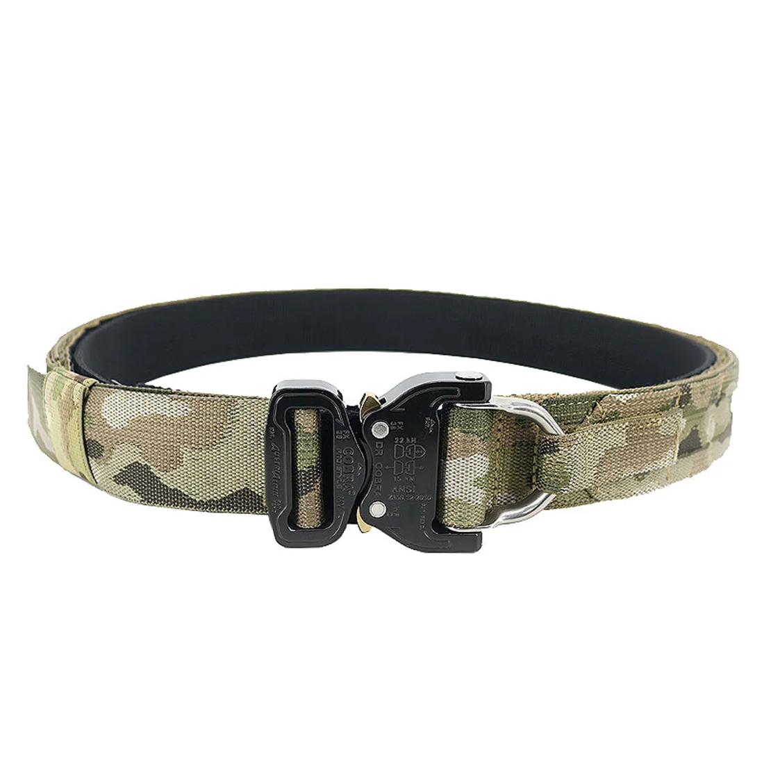 

Sunsnow 38mm Quick Release Tactical Belt Combat Waistband Outdoors Tactics Accessories - (MC) M L XL