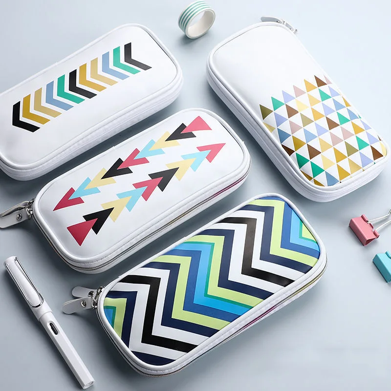 Fashion Pencil Case Multifunction Pen Case Stationery Supplies Pencil Bag School Pencils Pouch