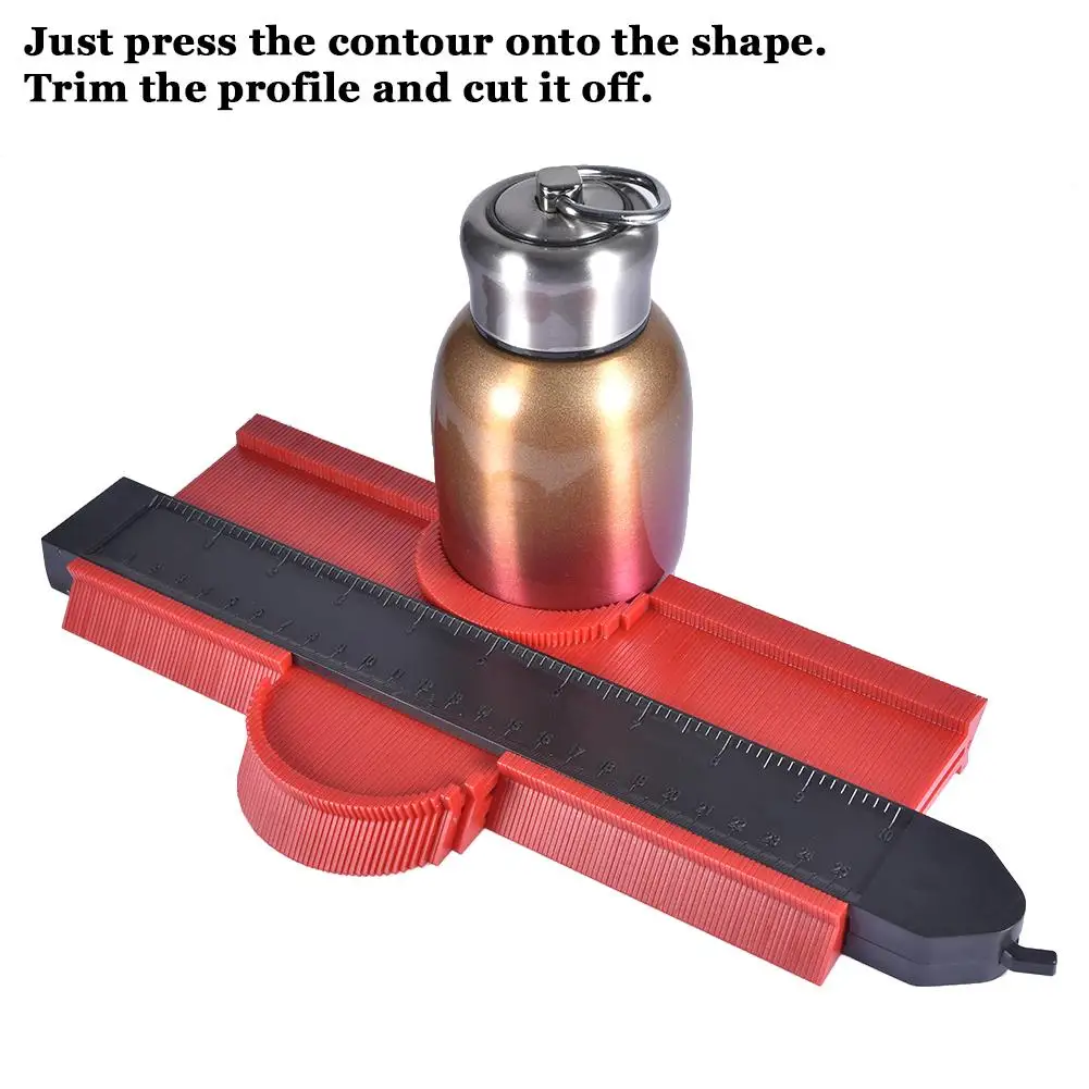 10 дюймовый контурный измеритель пластиковый Дубликатор несимметричных профилей